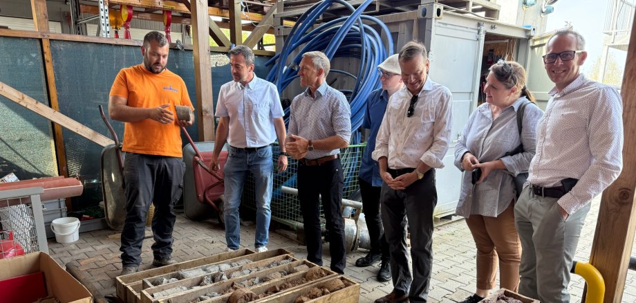 Unternehmensbesuch Landrat
