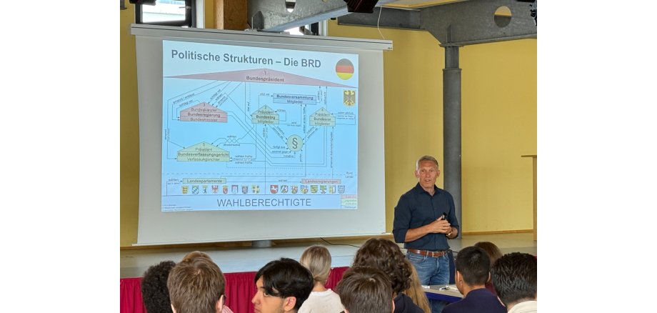 Landrat macht Schule