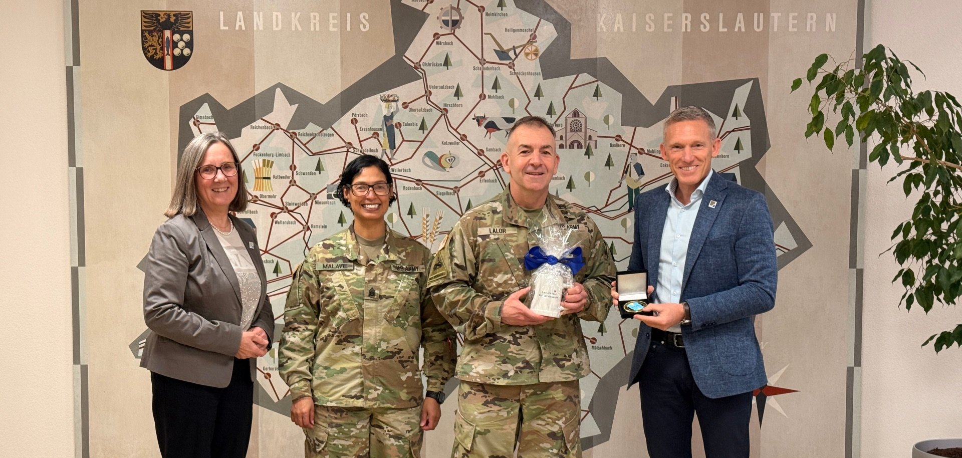 Antrittsbesuch MG Lalor