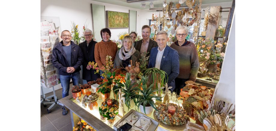 Landrat besucht Florale Werstatt Jancke Weilerbach