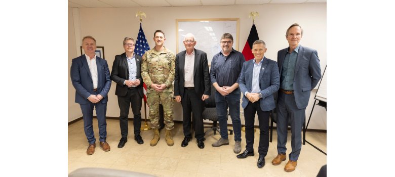 Besuch Landrat Munitionsdepot