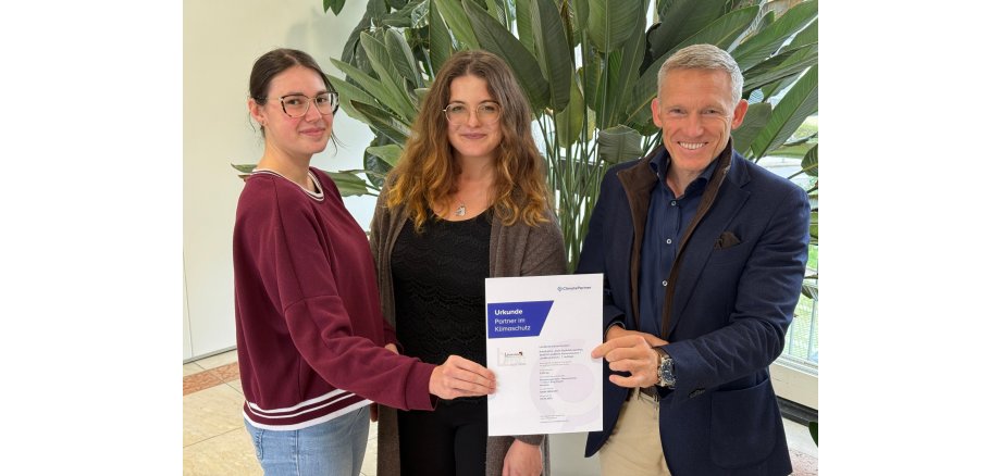Landkreis Kaiserslautern erhält Urkunde „Partner im Klimaschutz“