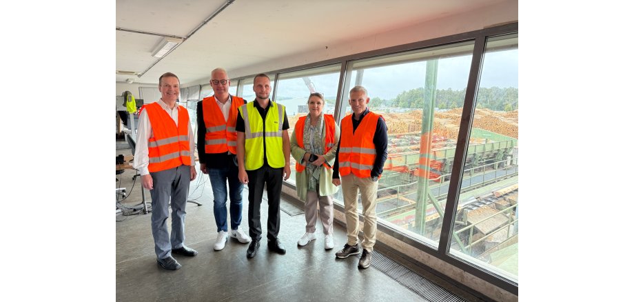 Landrat besucht Rettenmeier