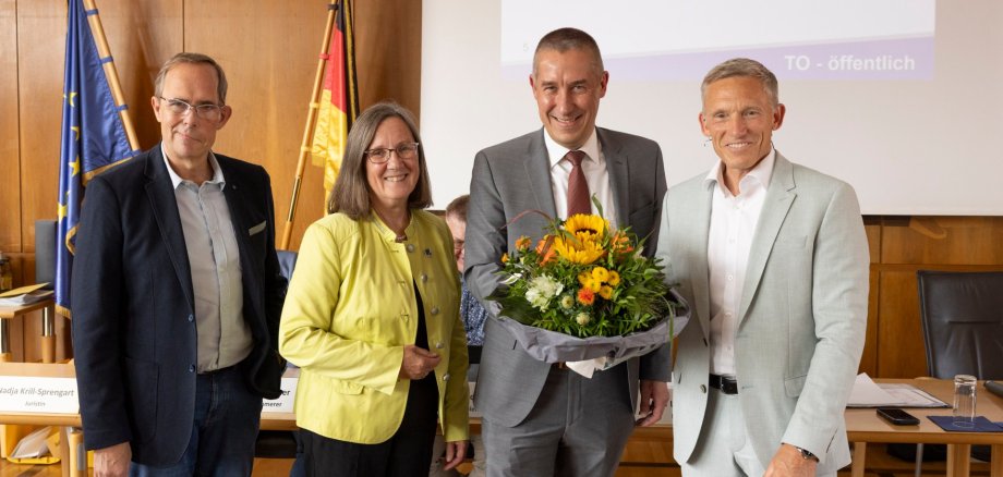 Wahl des Ersten Kreisbeigeordneten Jan Schneider.
