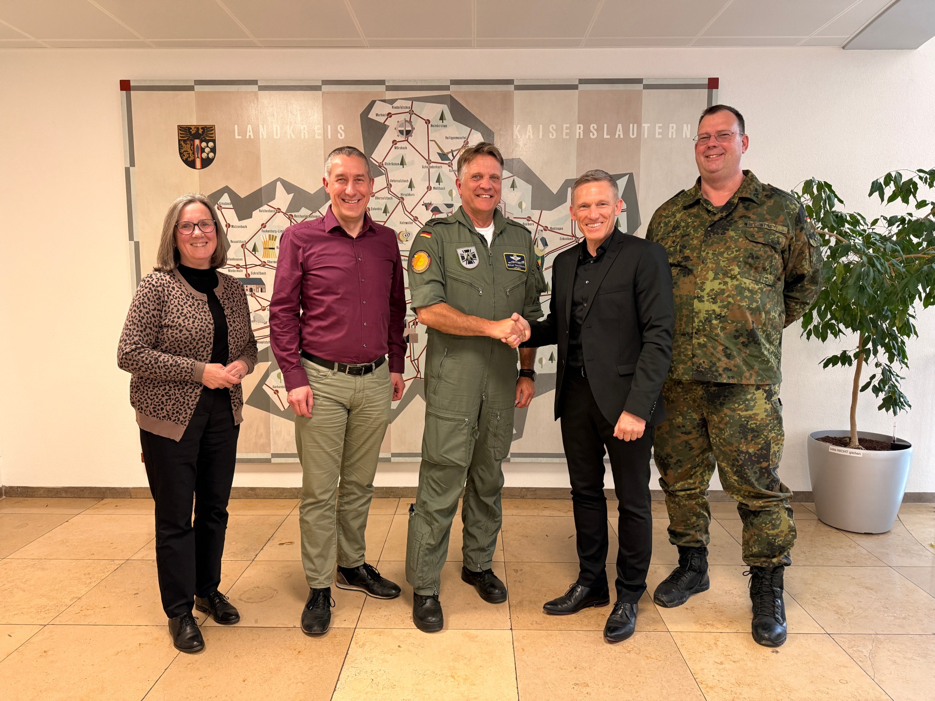 Antrittsbesuch Trautermann