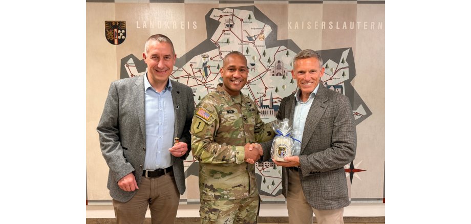 Antrittsbesuch Colonel Jerry L. Wood