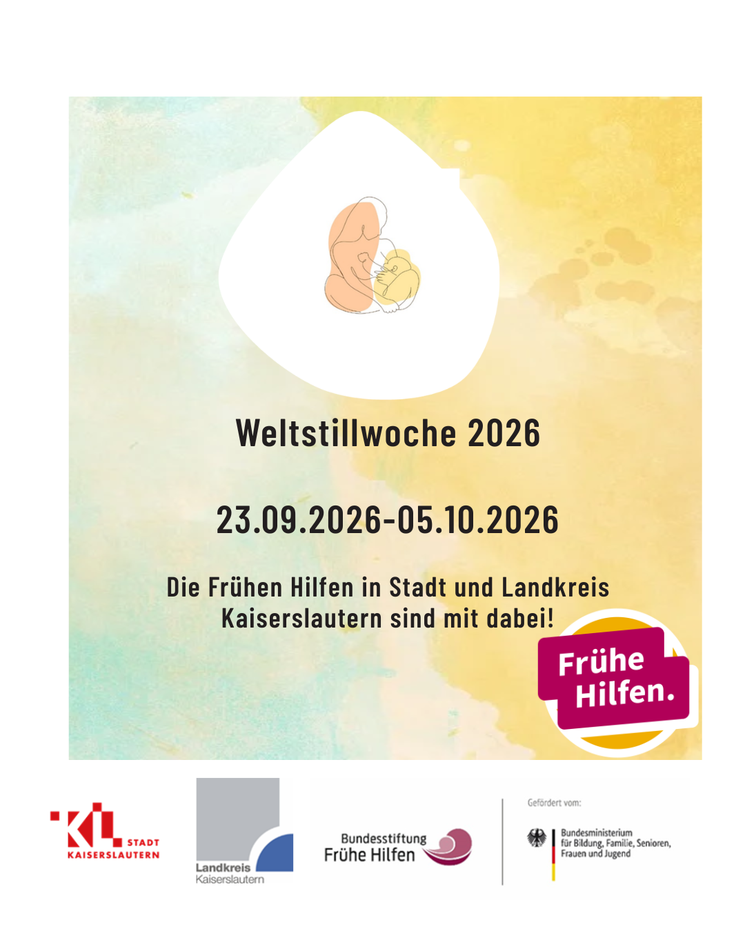 Einladung zur Weltstillwoche 2025 „Du entscheidest – nicht die Werbung!“ 