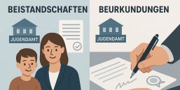 Beistandschaften Beurkundungen
