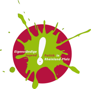 Button Jugenpolitiktiefrotgrün